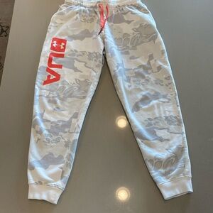 Under Amour Arctic Camo Joggers Fitted Size Large